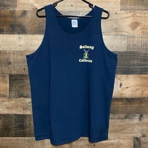 Vintage Solvang California Tank Top Shirt Size XL